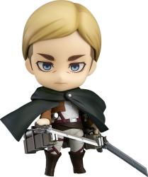 GOOD SMILE Nendoroid Attack on Titan: Erwin Smith Action Figure, 100mm/3.94inch