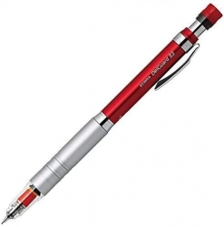 Zebra Mechanical Pencil DelGuard Type Lx 0.5mm, Red Body (P-MA86-W)