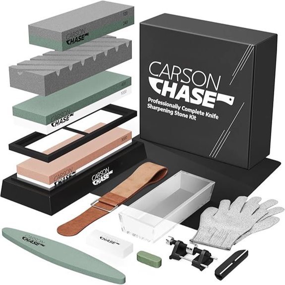 15 piece knife sharpening kit