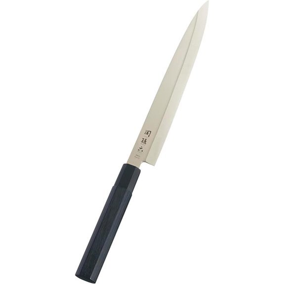 240mm sashimi knife black silver