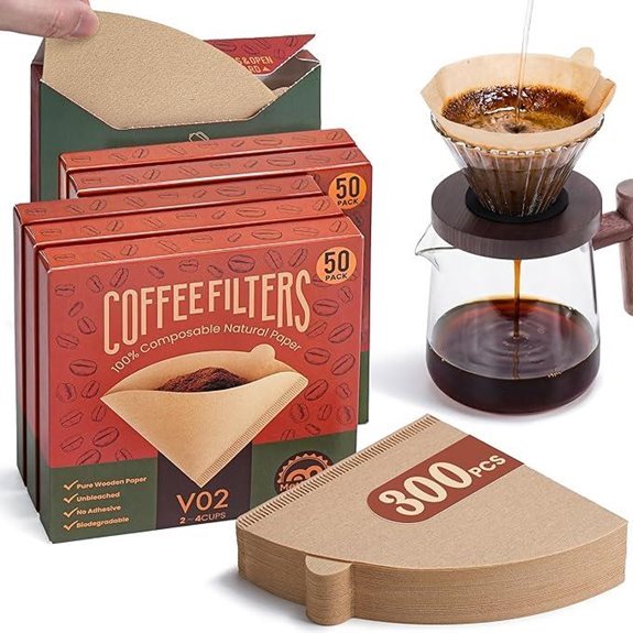 300 count cone coffee filters