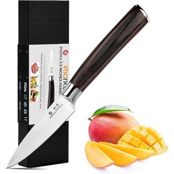 3 5 inch pakkawood paring knife