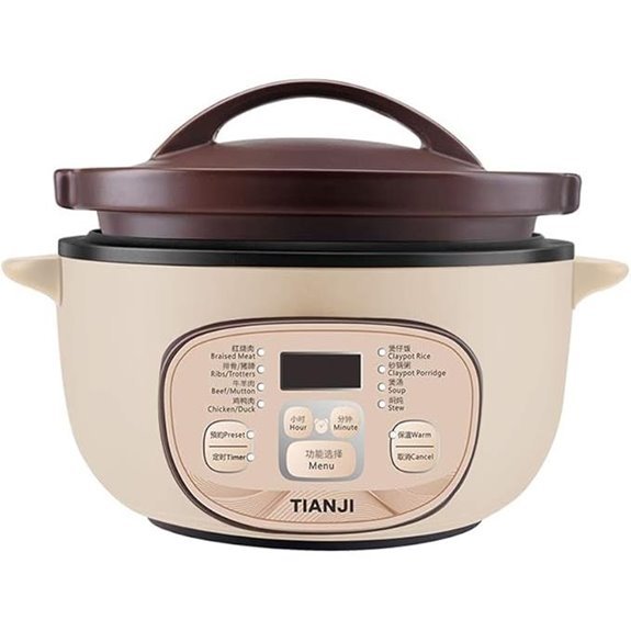 3l electric clay slow cooker