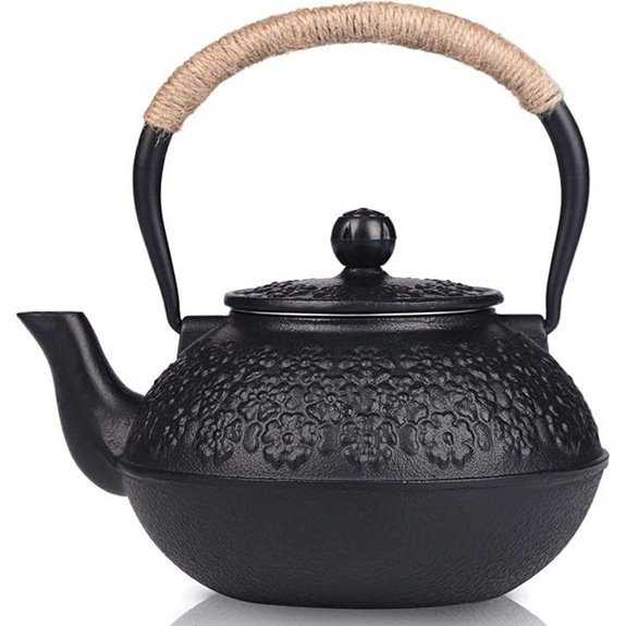 40oz cast iron japanese teapot