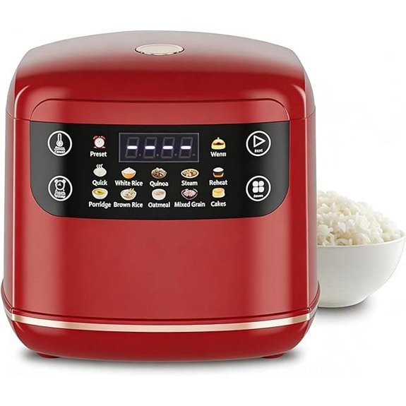 6 cup portable digital rice cooker