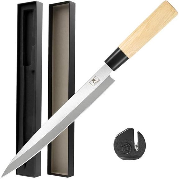 7 9 inch stainless sashimi knife