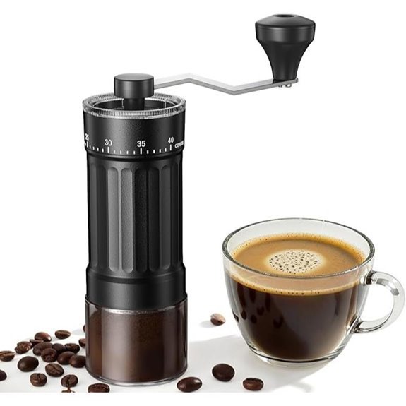 adjustable manual coffee grinder