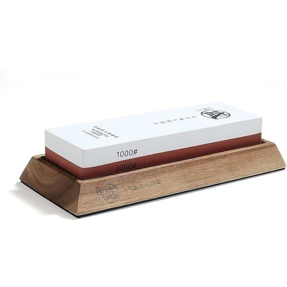 bamboo base japanese whetstone