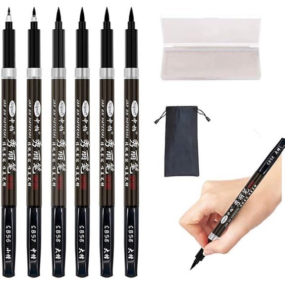 beginner calligraphy brush pens