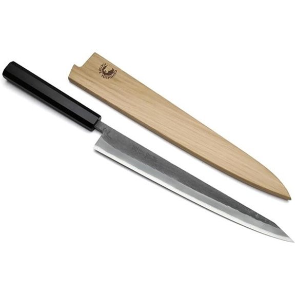 black forged blue steel sujihiki