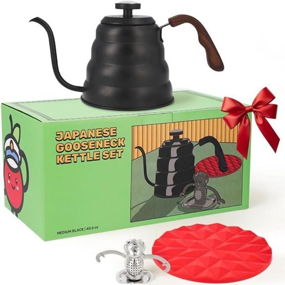 black gooseneck kettle thermometer