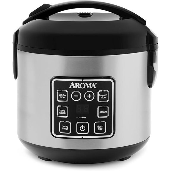 compact 4 cup digital rice cooker