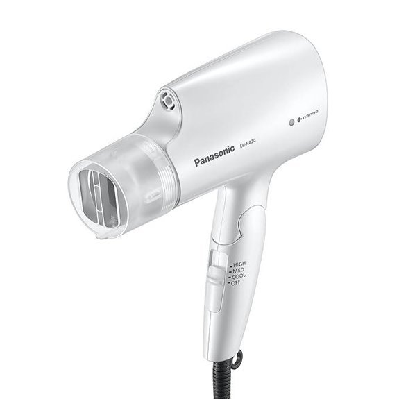 compact nanoe hair dryer
