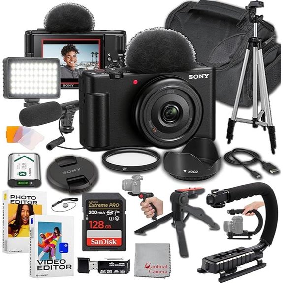 compact sony zv 1f camera