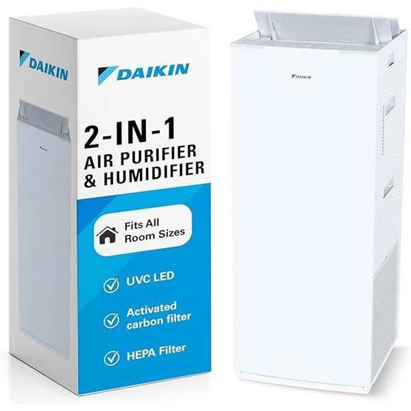daikin uvc hepa air purifier
