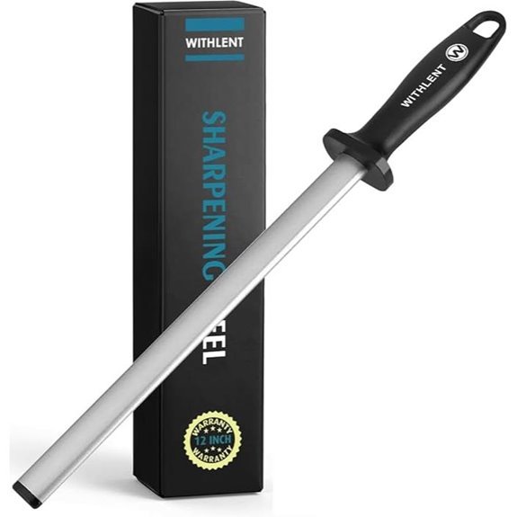 diamond sharpening steel 12 knife