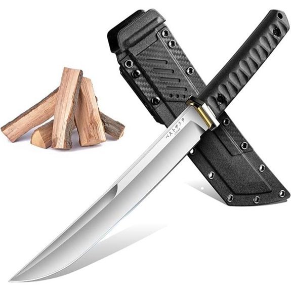 freelander d2 steel survival knife
