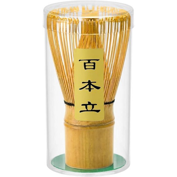 handcrafted bamboo matcha whisk