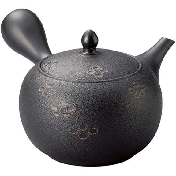 handmade tokoname clay teapot