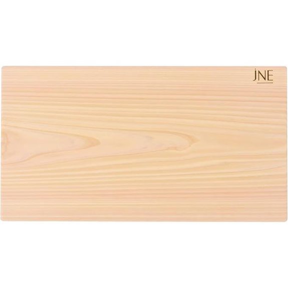 hinoki cypress reversible cutting board