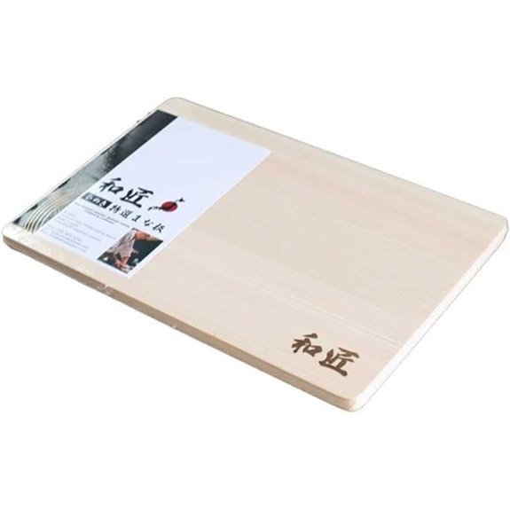 hinoki wood small cutting board