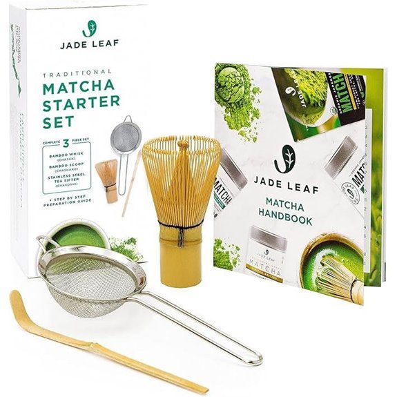 jade leaf matcha gift set