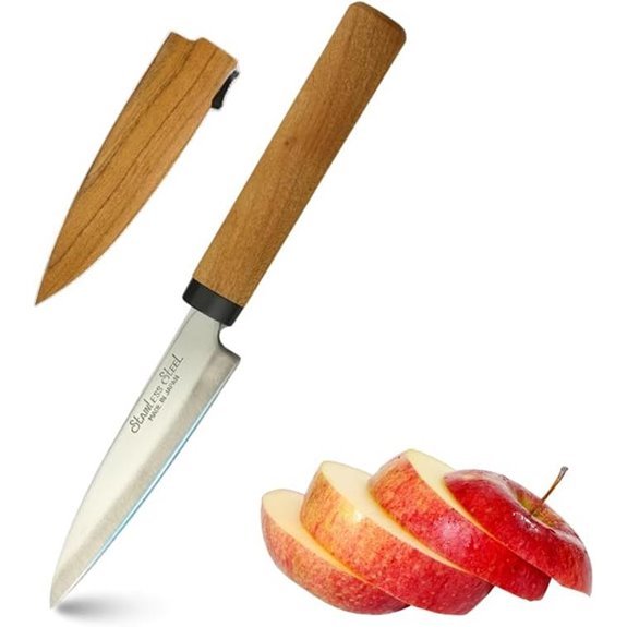 japanese 4 inch wooden sheath