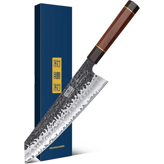 japanese forged high carbon steel knife