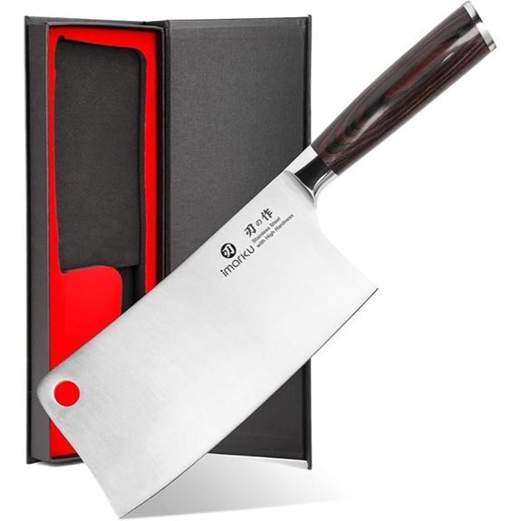 japanese high carbon meat cleaver