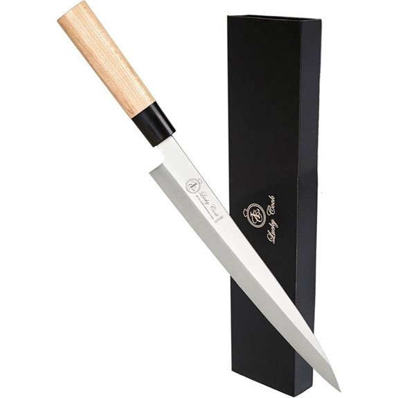 japanese pakkawood sashimi knife