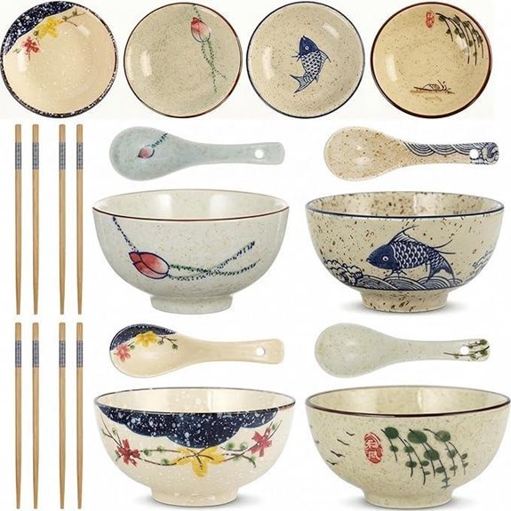 japanese retro ceramic dinnerware set