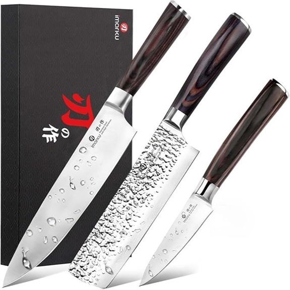 japanese stainless steel knife set