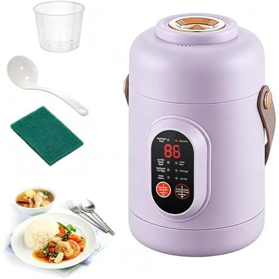 mini rice cooker functions