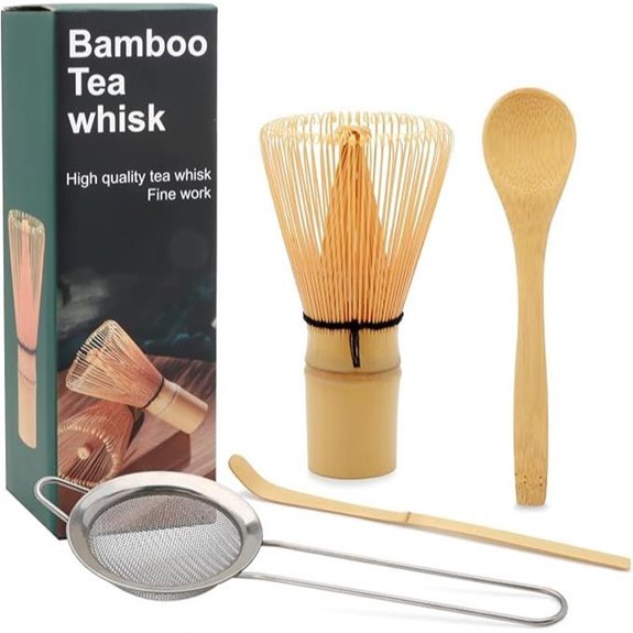 natural bamboo matcha whisk
