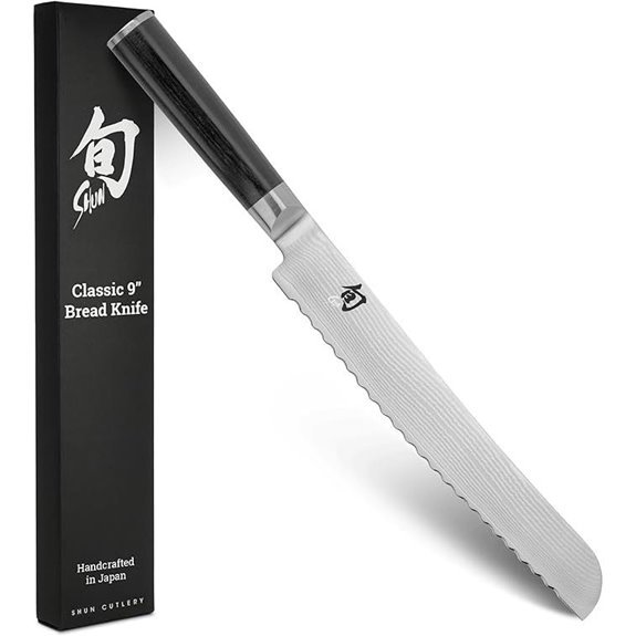 pakkawood 9 bread knife