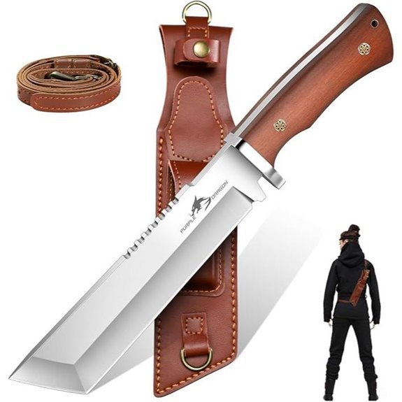 purple dragon tanto knife sheath