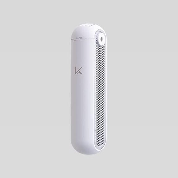 rechargeable white air purifier
