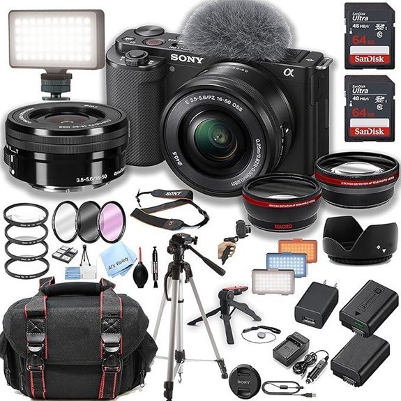 renewed sony zv e10 bundle