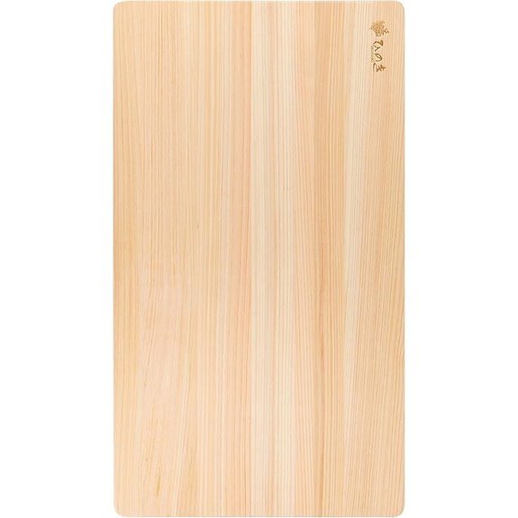 reversible hinoki cutting board