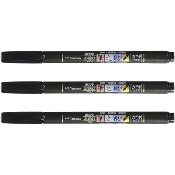 soft tip brush pen set