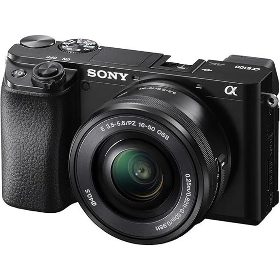sony a6100 mirrorless camera