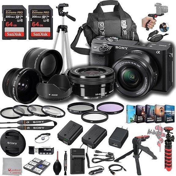 sony a6400 deluxe bundle
