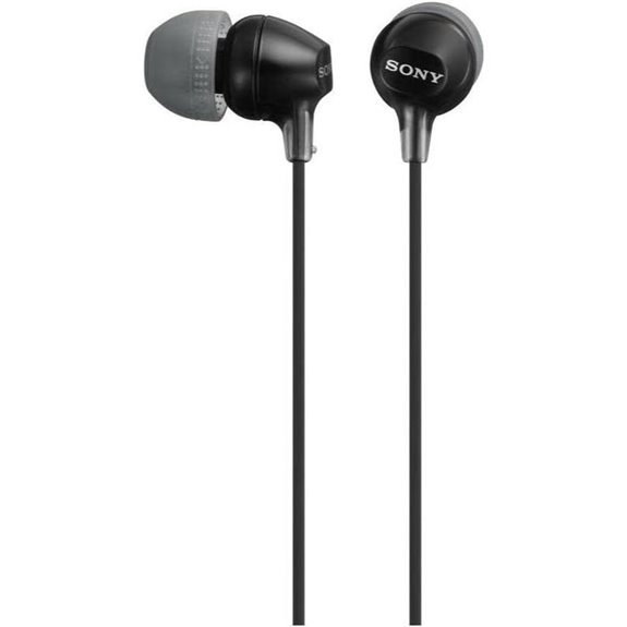 sony mdrex15lp black earbuds