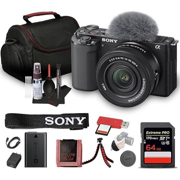 sony zv e10 camera kit with accessories
