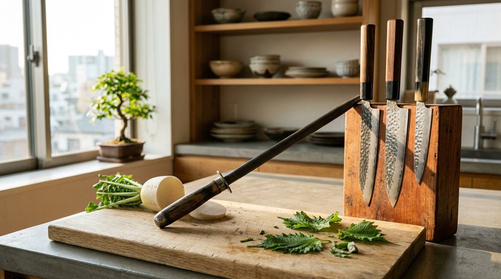 top japanese knife sharpening steels
