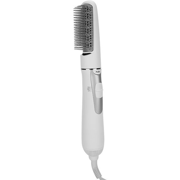 two in one heat styling brush