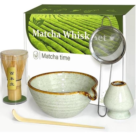 vaiheng matcha whisk set includes bowl and accessories