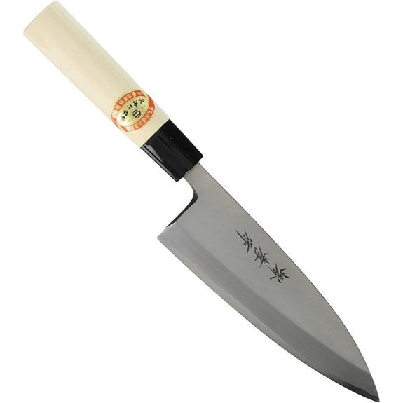 white steel deba knife 165mm