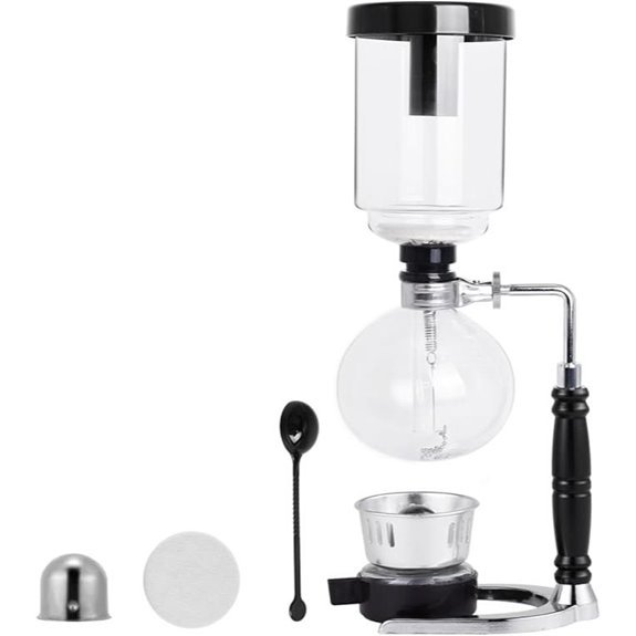yuchengtech 5 cup siphon coffee